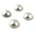 Czech Glass Cabochon - Crystal Silver - 16mm