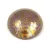 Cseh üveg kaboson - Frost Parme Bronze - 18mm