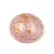 Cseh üveg kaboson - Rose Water Opal Tweedy - 18mm