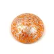 Cseh üveg kaboson - Frost Tangerine Tweedy - 18mm