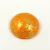 Cseh üveg kaboson - Frost Tangerine Splash - 18mm