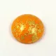 Cseh üveg kaboson - Frost Tangerine Splash - 18mm