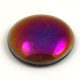 Czech Glass Cabochon - Jet Sliperit - 25mm