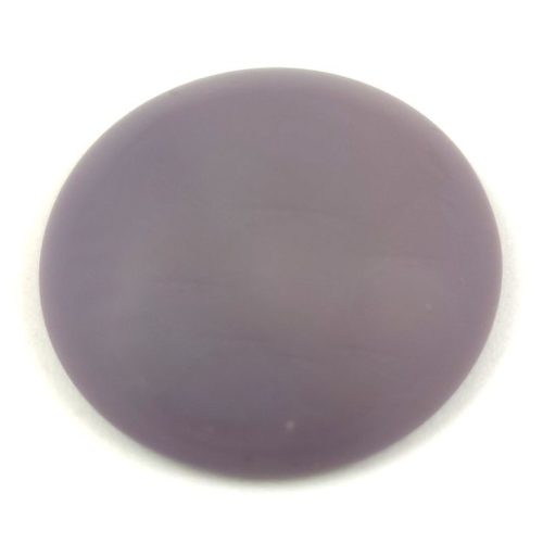 Czech Glass Cabochon - Purple - 25mm