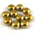 Candy - Czech Pressed Glass Bead - Beige Amber - 8mm