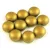 Candy - Czech Pressed Glass Bead - Yellow Matt Amber - 8mm