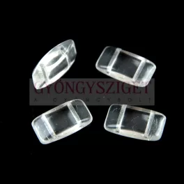 Carrier Bead - 9x17mm - Crystal