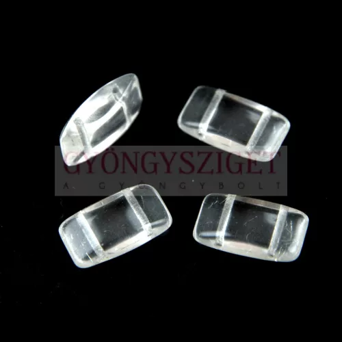 Carrier Bead - 9x17mm - Crystal