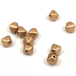 Czech Pressed Bicone Bead - 6mm