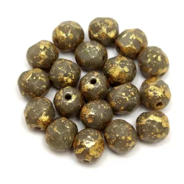 Csiszolt golyó gyöngyök - 6 mm