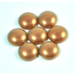 Glass Imitation Pearl Cabochons