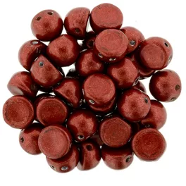Czech Mates Cabochon - kétlyukú kaboson – 7mm