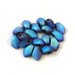 Gekko - cseh préselt szirom gyöngy - 3x5mm