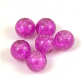Crushed Glass Beads and Cabochons