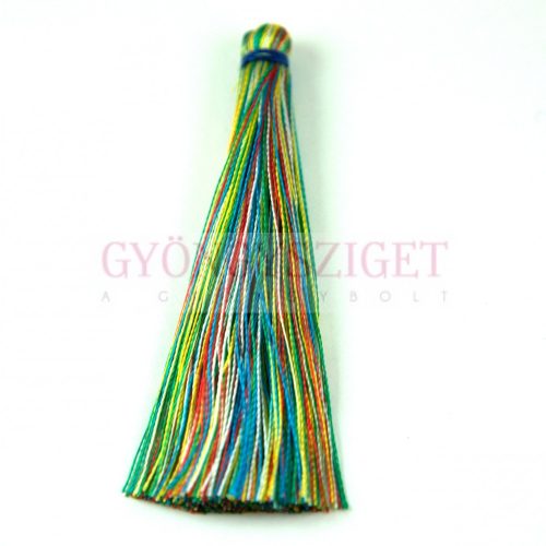 Thread Tassel - Rainbow - 65mm