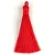 Thread Tassel - Red - 85mm