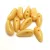 Chilli - cseh préselt kétlyukú gyöngy - Beige - 4x11mm