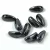 Chilli - cseh préselt kétlyukú gyöngy - gunmetal (hematit) - 4x11mm