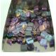 Czech multihole bead mix - Purple - 10g