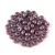 Czech pressed rondelle bead - Alabaster Lila Vega Luster - 2.5 x 4 mm
