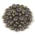 Czech pressed rondelle bead - Alabaster Violet Brown Luster - 2.5 x 4 mm