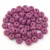 Czech pressed rondelle bead - Alabaster Opal Matt Mauve - 2.5 x 4 mm