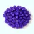 Czech pressed rondelle bead - Alabaster Violet - 2.5 x 4 mm