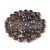 Czech pressed rondelle bead - Bronz Black Patina - 2.5 x 4 mm
