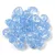 Drop - Czech Pressed Glass Bead - Cracked Light Sapphire - 5x7mm