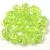 Drop - Czech Pressed Glass Bead - Cracked Lime - 5x7mm