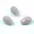 Firepolished Faceted Glass Bead - Teardrop - 15x10mm - Pastel Purple