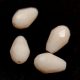 Faceted Glass Bead - Teardrop - 15x10mm - Light Peach