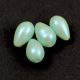 Imitation pearl drop bead - Mint Iris - 13x8mm