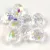 Faceted Glass Bead - Teardrop - 13x9mm - Crystal AB