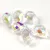 Faceted Glass Bead - Teardrop - 10x8mm - Crystal AB