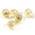 Faceted Glass Bead - Teardrop - 13x9mm - Jonquil AB