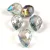 Faceted Glass Bead - Teardrop - 13x9mm - Crystal Vitrail