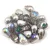 Drop - Czech Pressed Glass Bead - crystal vitral light - 6x4mm