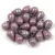 Drop - Czech Pressed Glass Bead - Alabaster Nebula - 4x6mm