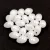Cseh préselt csepp gyöngy - White Luster - 4x6mm