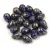 Cseh préselt csepp gyöngy - Sapphire Picasso - 4x6 mm