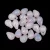Cseh préselt csepp gyöngy - Opal Pink - 4x6 mm