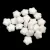 Czech Pressed Star Glass Bead - Alabaster Luster - 6mm