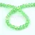 Firepolished donut bead - 3x4mm - Erinite AB - sold on strand