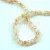 Firepolished donut bead - 3x4mm - White Opal Apollo - sold on strand
