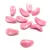 Curved Petal Bead - 7x13mm - Rose