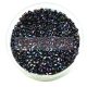 Miyuki Delica Japanese Seed Bead  size : 10/0 - 0004 10 Metallic Dark Plum Iris