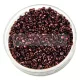 Miyuki Delica Japanese Seed Bead  size : 10/0 - 0012 Metallic Dark Raspberry