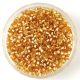 Miyuki Delica Japanese Seed Bead  size : 10/0 - 0042 Silver Lined Gold 10/0