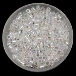 Miyuki Delica Japanese Seed Bead - 51 - Crystal AB - 10/0
